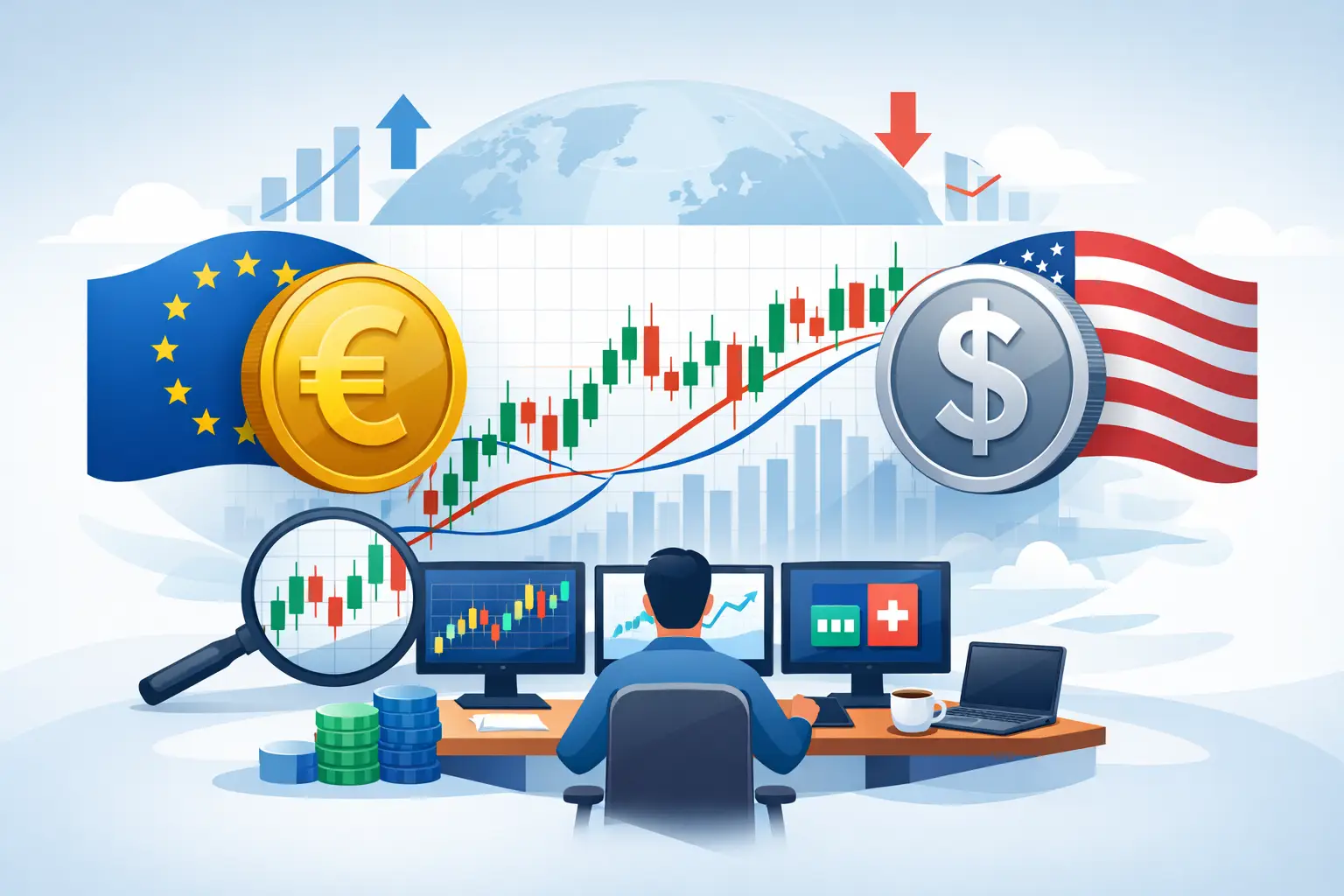 Analisis EUR USD Harian untuk Setup Trader