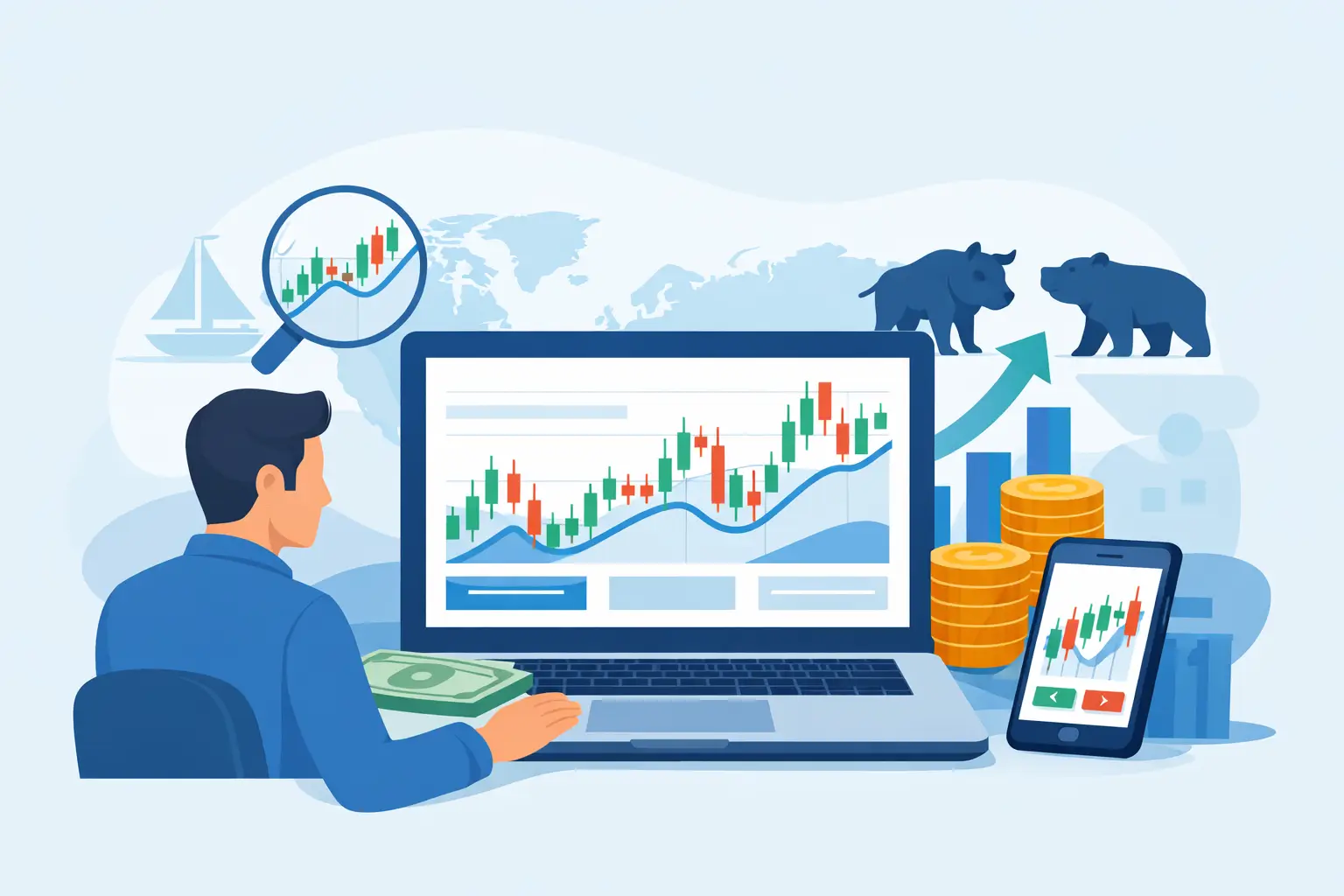 Cara buka akaun forex demo sebelum guna modal